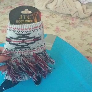Brand new boho boot cuffs